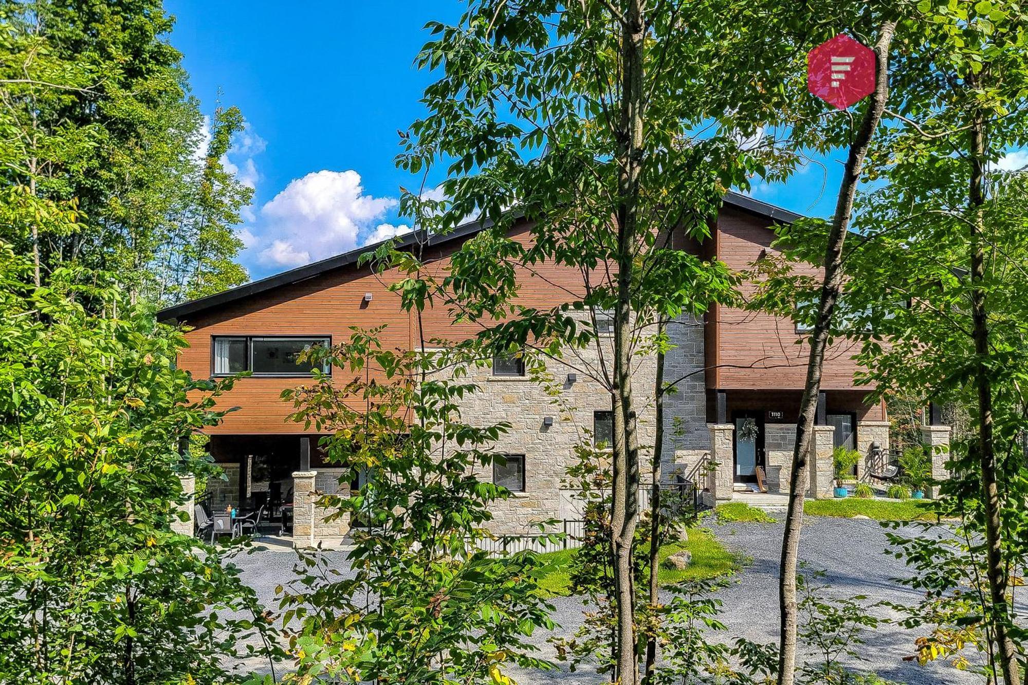 Le Calypso of Chalet Memphré in Magog en Estrie / Plage Southière Exterior foto