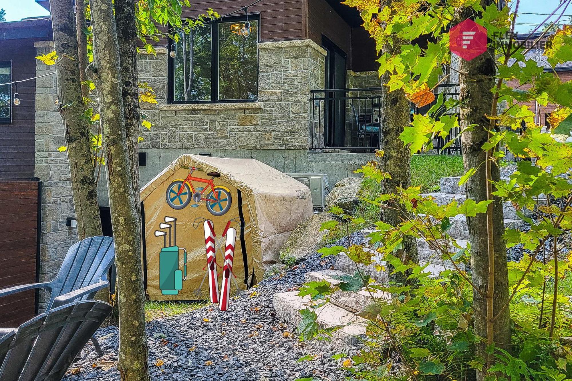 Le Calypso of Chalet Memphré in Magog en Estrie / Plage Southière Exterior foto